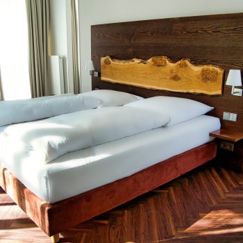 Bett in der Park-Suite